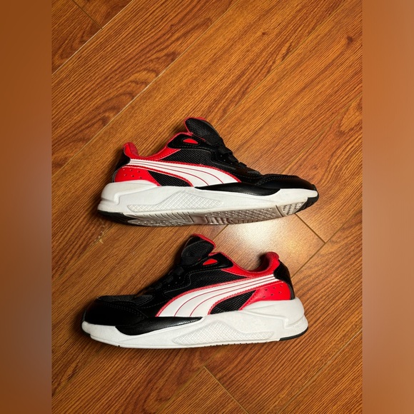 Kids Size Puma Scuderia Ferrari X-Ray Speed Shoes - Picture 2 of 5